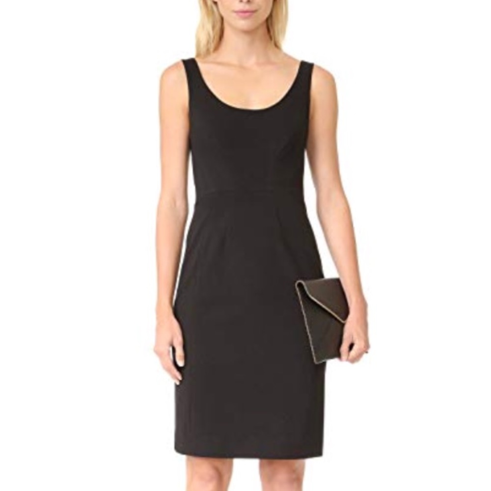 Diane Von Furstenberg black cocktail dress
